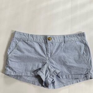 SO Striped Blue Women's Shorts - Size 13